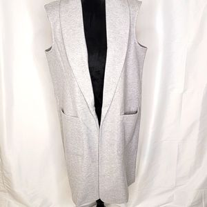 Joie Full Length Gray‎ Vest. #209
